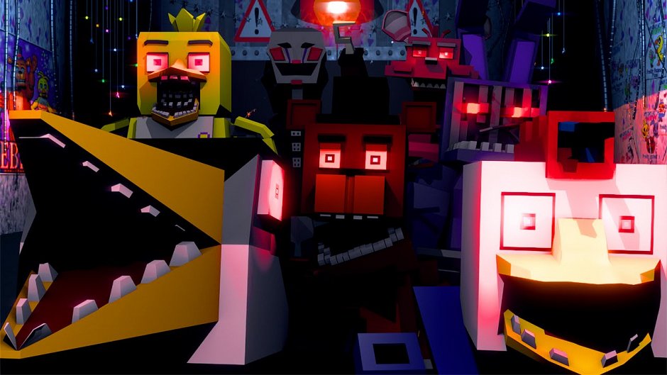 Five Nights at Freddy's - Minecraft анимация