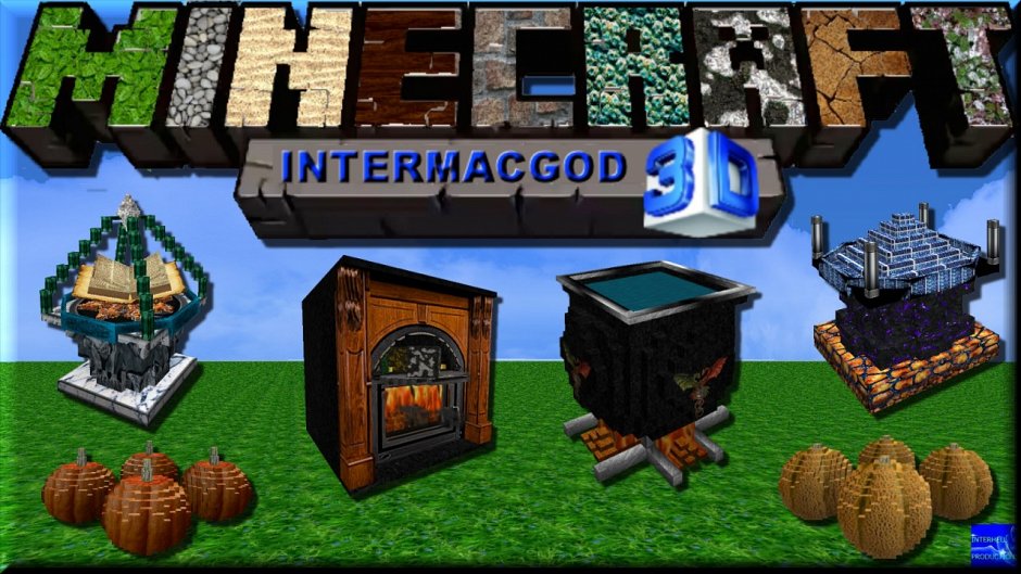 Intermacgod - реалистичный 3D ресурс-пак для Minecraft
