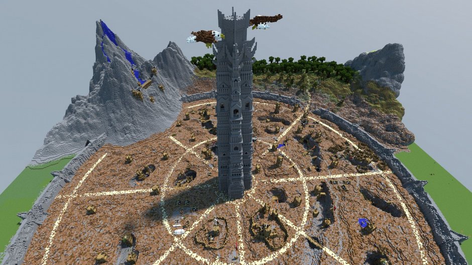 Isengard - Ruined Fortress.