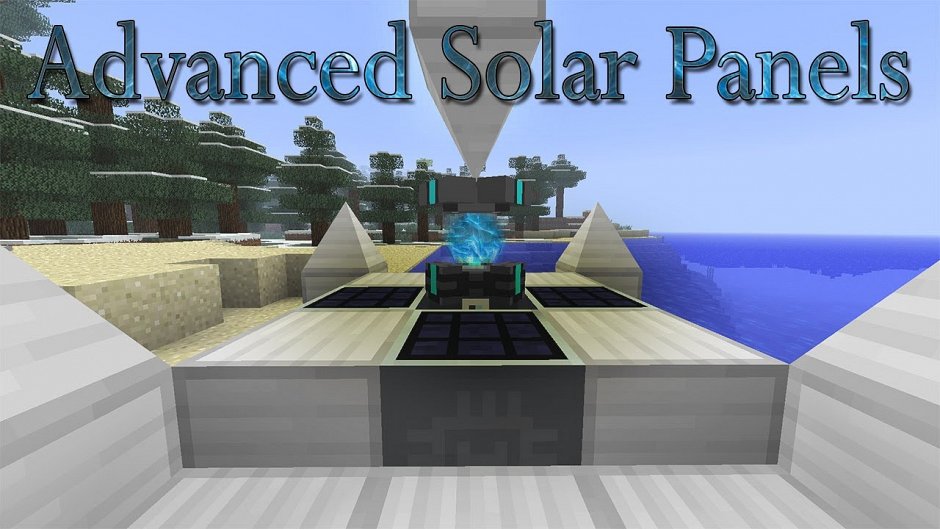 Advanced Solar Panels (1.12.X) — солнечные панели