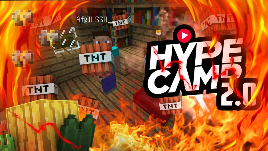 Заявка на Hype Camp 2.0 в Майнкрафт — Возьмите меня!