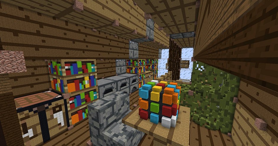 Огромный дом в Minecraft!